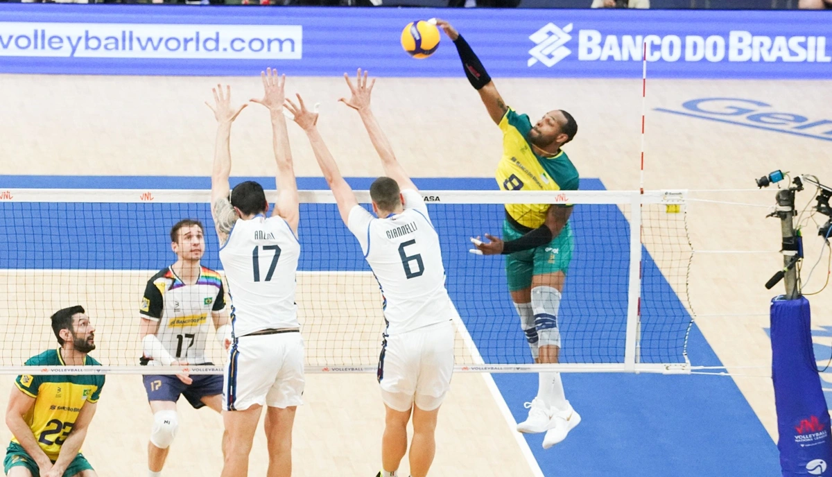Brasil é derrota pela Itália na Liga das Nações