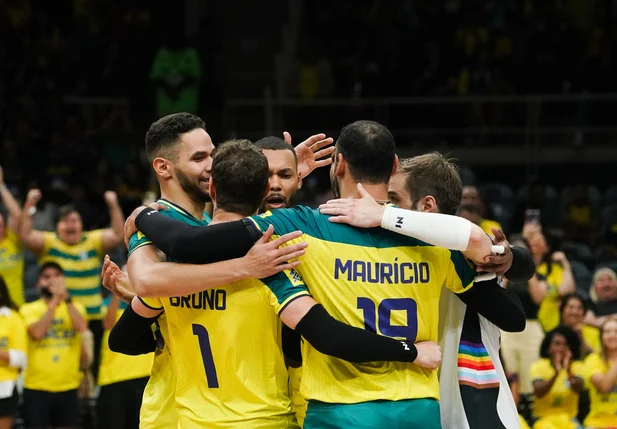 Brasil venceu a Sérvia na Liga das Nações masculina de vôlei
