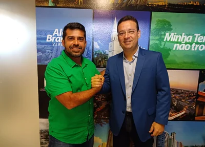 Bruno Vilarinho e Alan Brandão, vereadores do PRD