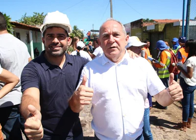 Bruno Vilarinho e o pai, Paulo César Vilarinho