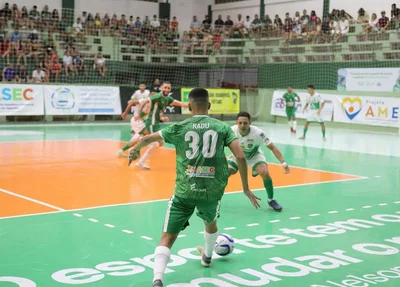 Campo Largo vence o Jaguaribe nas oitavas da Copa do Brasil de Futsal