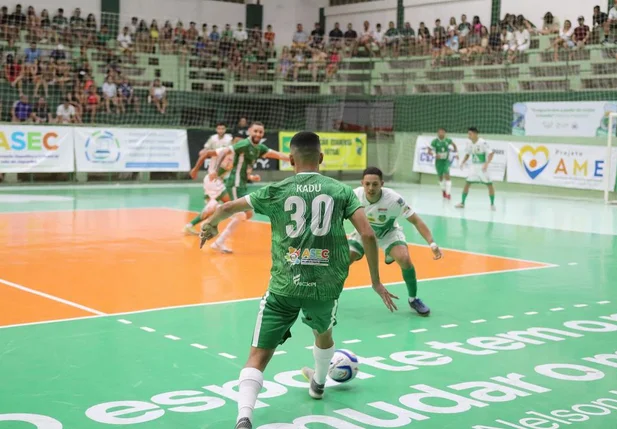 Campo Largo vence o Jaguaribe nas oitavas da Copa do Brasil de Futsal