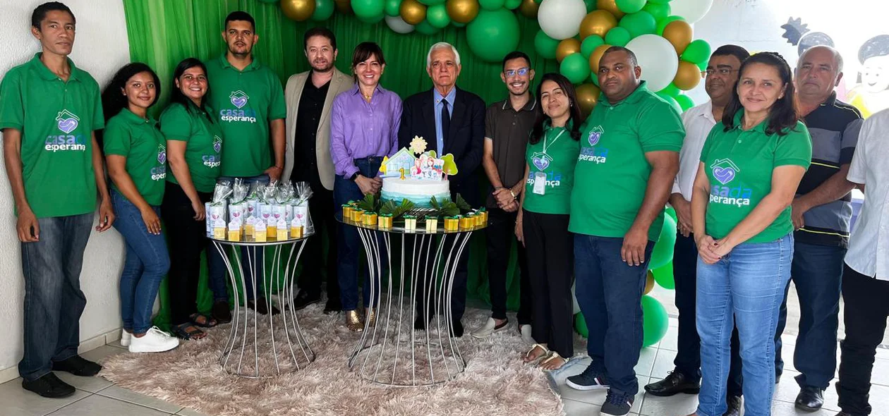 Casa da Esperança de Esperantina celebra um ano de Funcionamento
