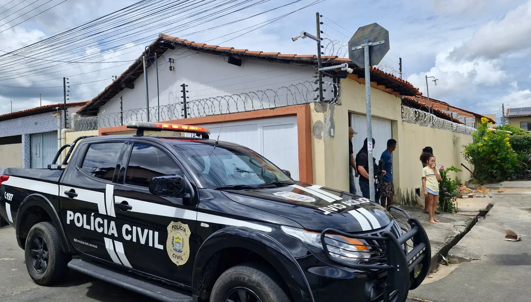 Casa do policial baleado