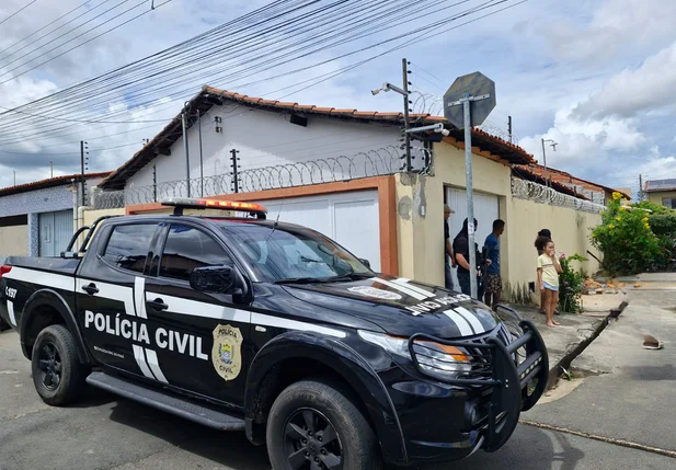 Casa do policial baleado