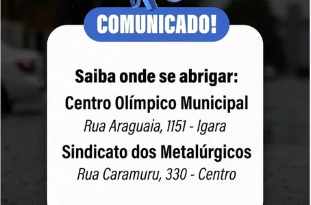 Comunicado da Prefeitura de Canoas