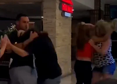 Confusão no Shopping Recife