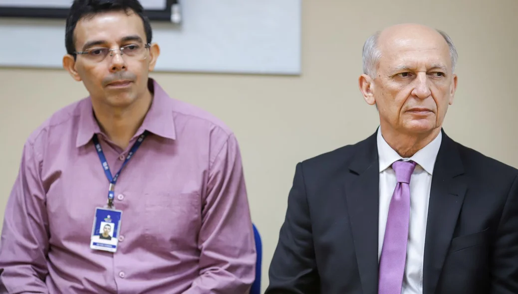 Conselheiro Abelardo participou da coletiva