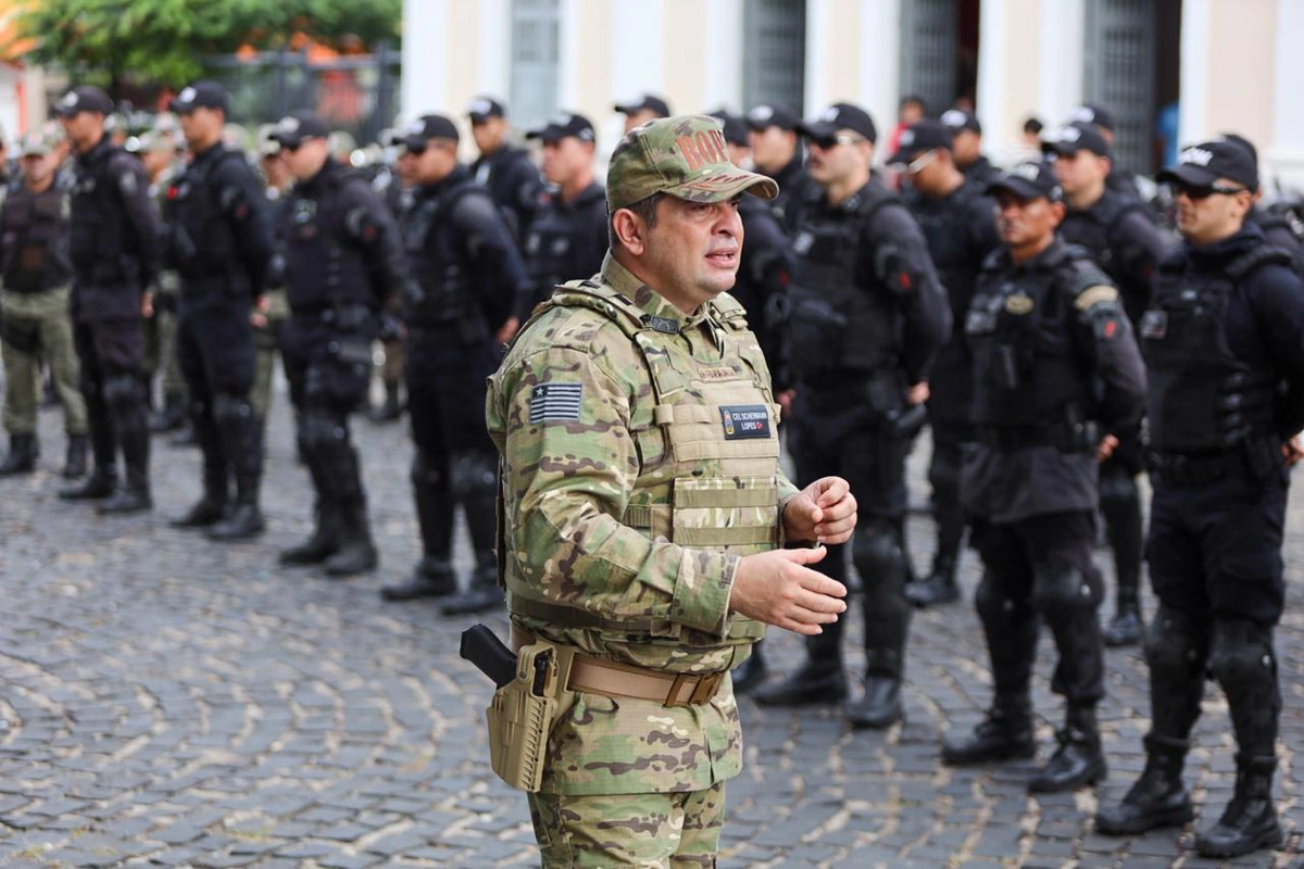 Coronel Scheiwann Lopes, comandante geral da PM-PI