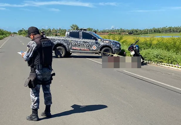 Corpo de Isac da Silva Nascimento foi encontrado no meio da estrada
