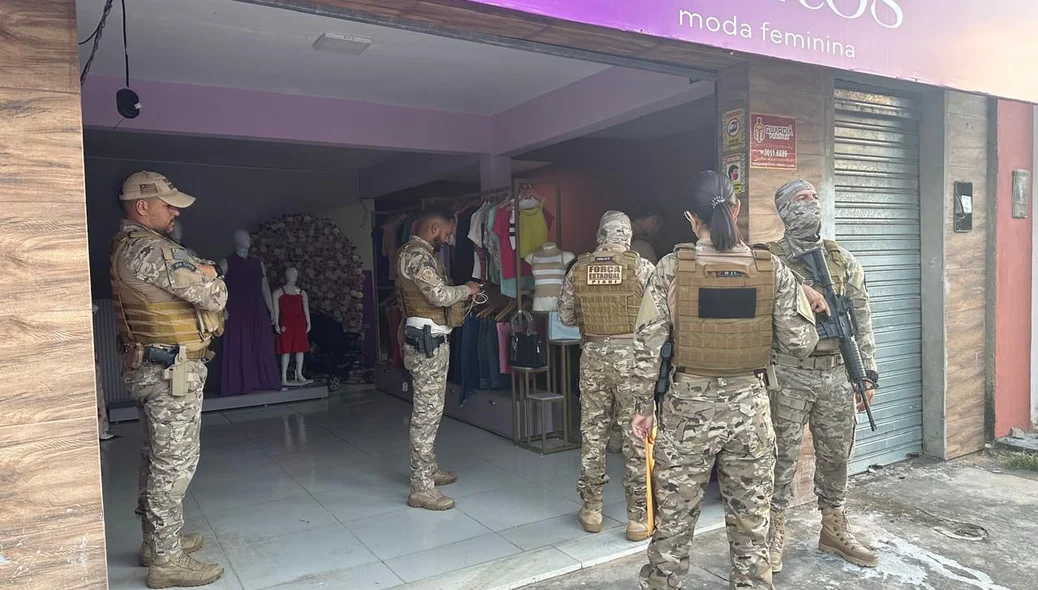 Cumprimento de mandados na Operação Parasitas