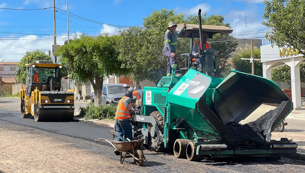 Desenvolvimento das obras