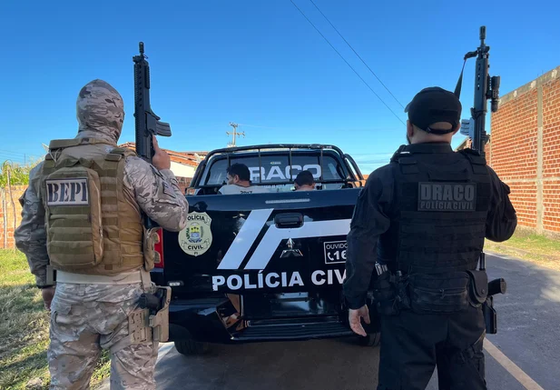 DRACO deflagra operação e cumpre mandados em Teresina
