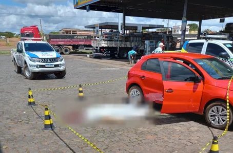 Duplo homicídio aconteceu em posto de combustíveis