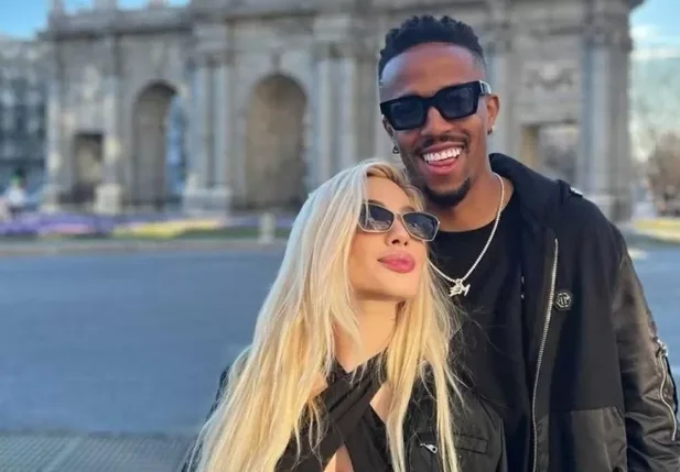 Éder Militão e Karoline Lima