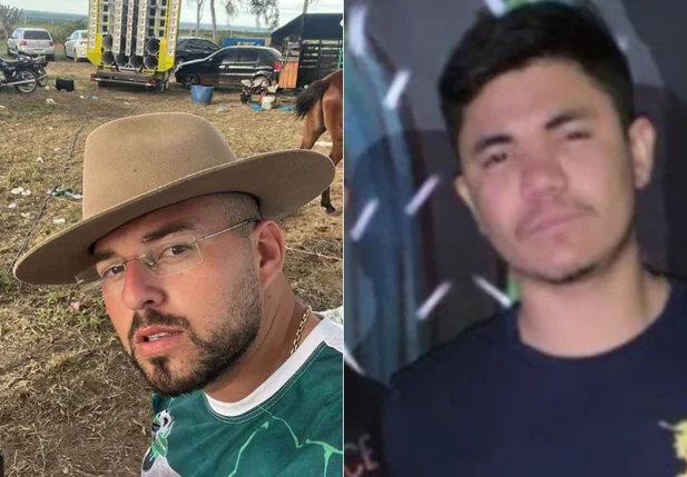 Empresário Jucejanio e seu segurança