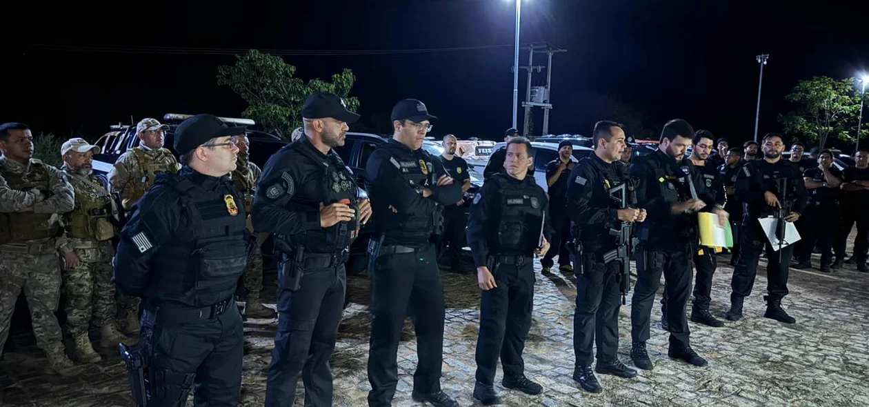 Equipe de delegados do DRACO em São Raimundo Nonato