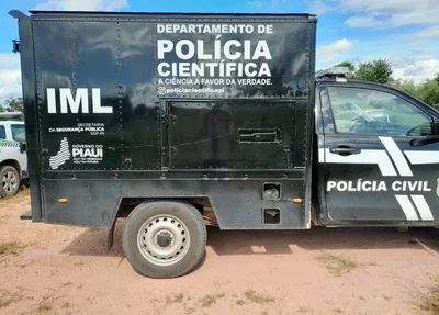 Equipe do IML foi acionada para remover o corpo