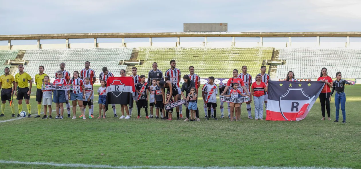 River em duelo contra o Altos pela Série D 2024