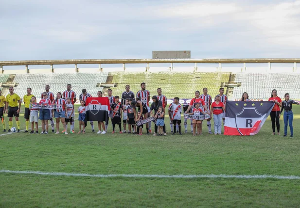 River em duelo contra o Altos pela Série D 2024
