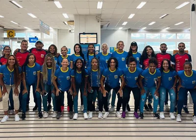 Equipe feminina do Tiradentes