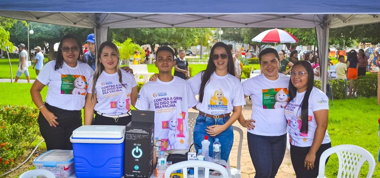 Equipes de saúde estiveram presentes nos eventos