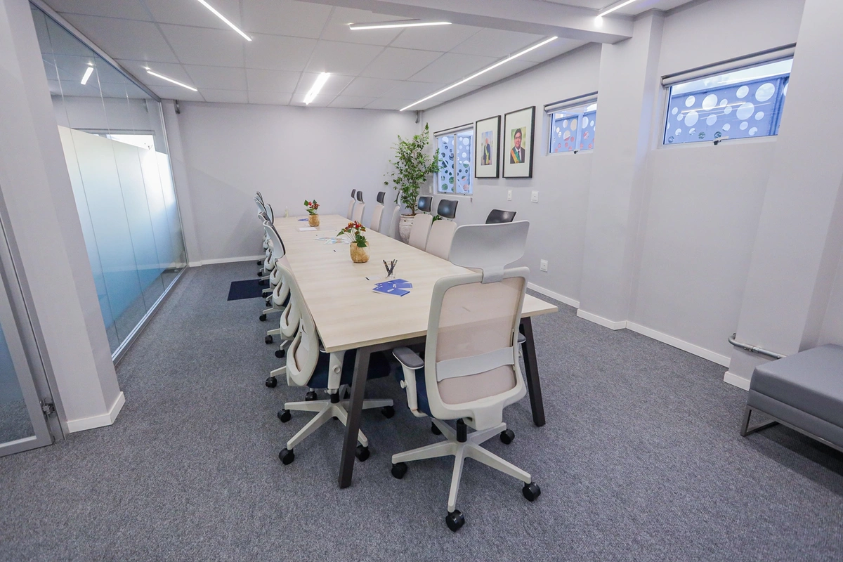 Espaço para reuniões do Hub Investe Piauí