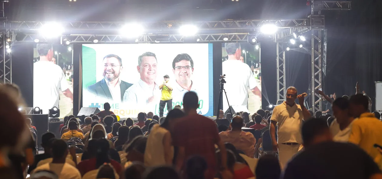 Evento de lançamento da pré-candidatura de Marquinho Maia