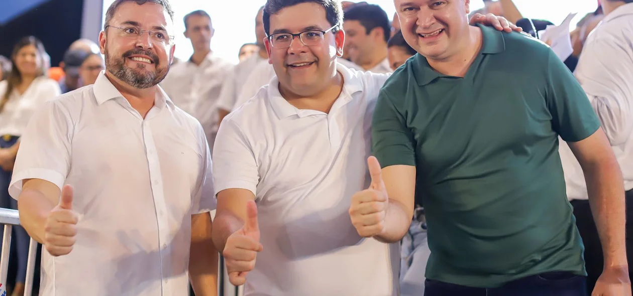 Fábio Novo, Rafael Fonteles e Paulo Márcio