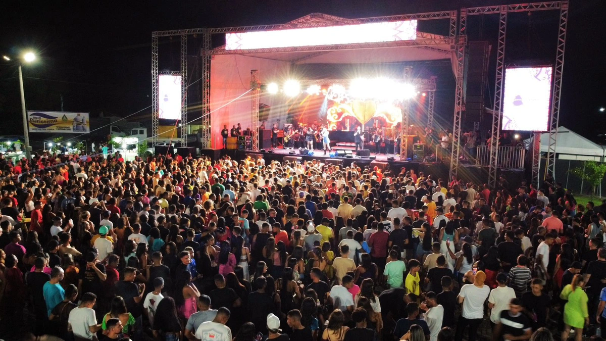 Festa do Trabalhador reúne milhares de pessoas em Nossa Senhora de Nazaré