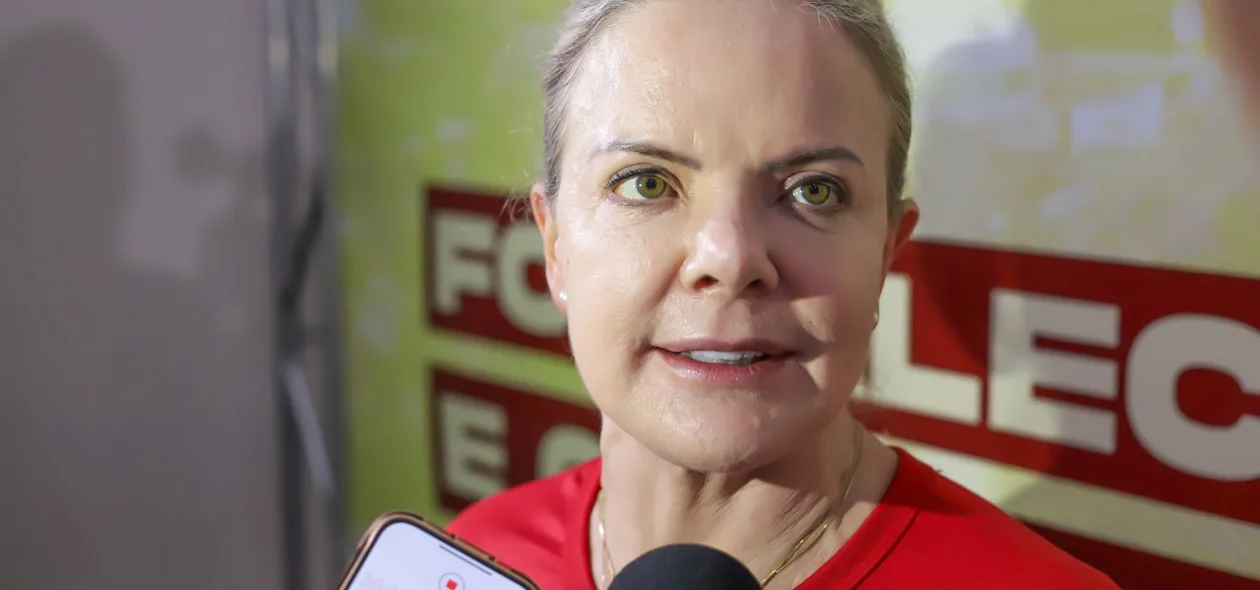 Gleisi Hoffmann, presidente nacional do PT