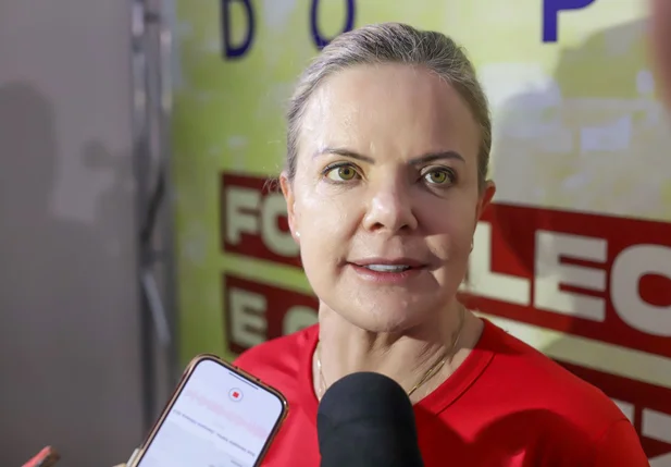 Gleisi Hoffmann, presidente nacional do PT