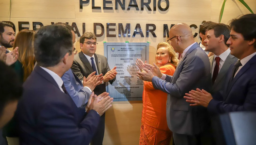 Inauguração da reforma e modernização do plenário da Alepi