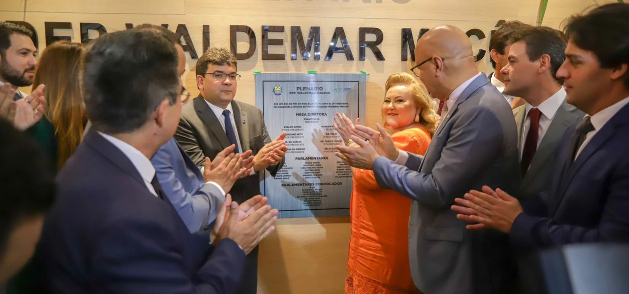 Inauguração da reforma e modernização do plenário da Alepi