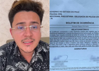 Influenciador Júllio Brunno registrou boletim de ocorrência contra o segurança