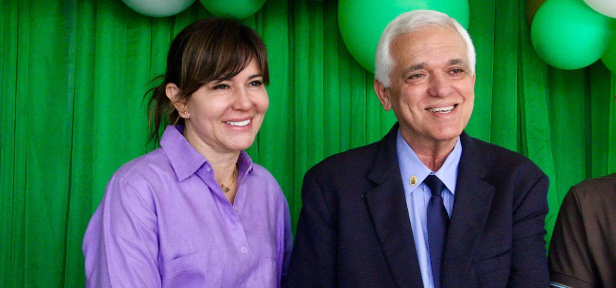 Ivanária Sampaio e Themístocles Filho