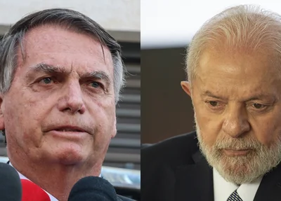 Jair Bolsonaro e Lula