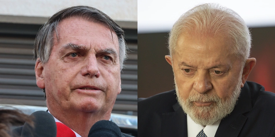 Jair Bolsonaro e Lula