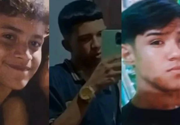 Jovens desaparecidos no Rio Parnaíba em Luzilândia