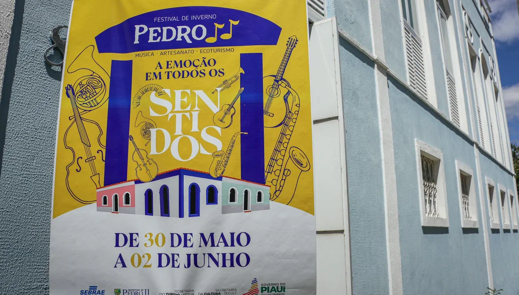 Lançamento do Festival de inverno de Pedro II