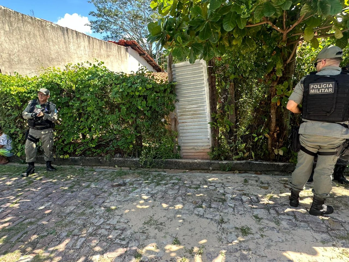 Local do crime na Vila Cristalina