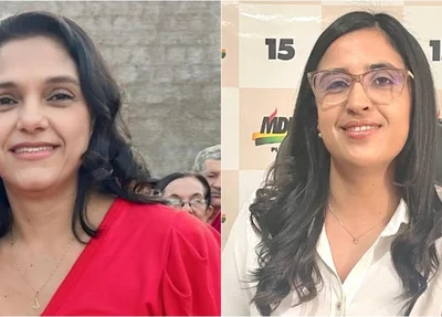 Lucrécia Figueiredo e Kaylanne Oliveira