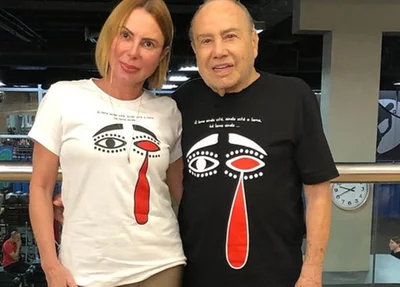 Mari Saade e Stenio Garcia