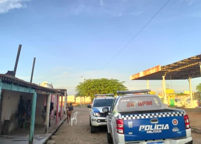 Momento da prisão do foragido