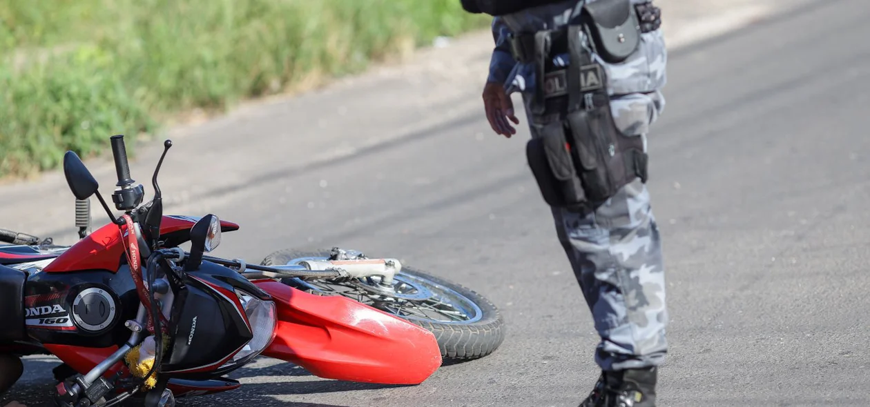 Motocicleta era ocupada pelas vítimas