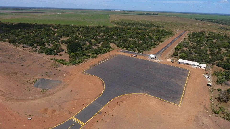 Nova pista pronta para uso
