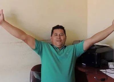 O locutor Naldo Trindade