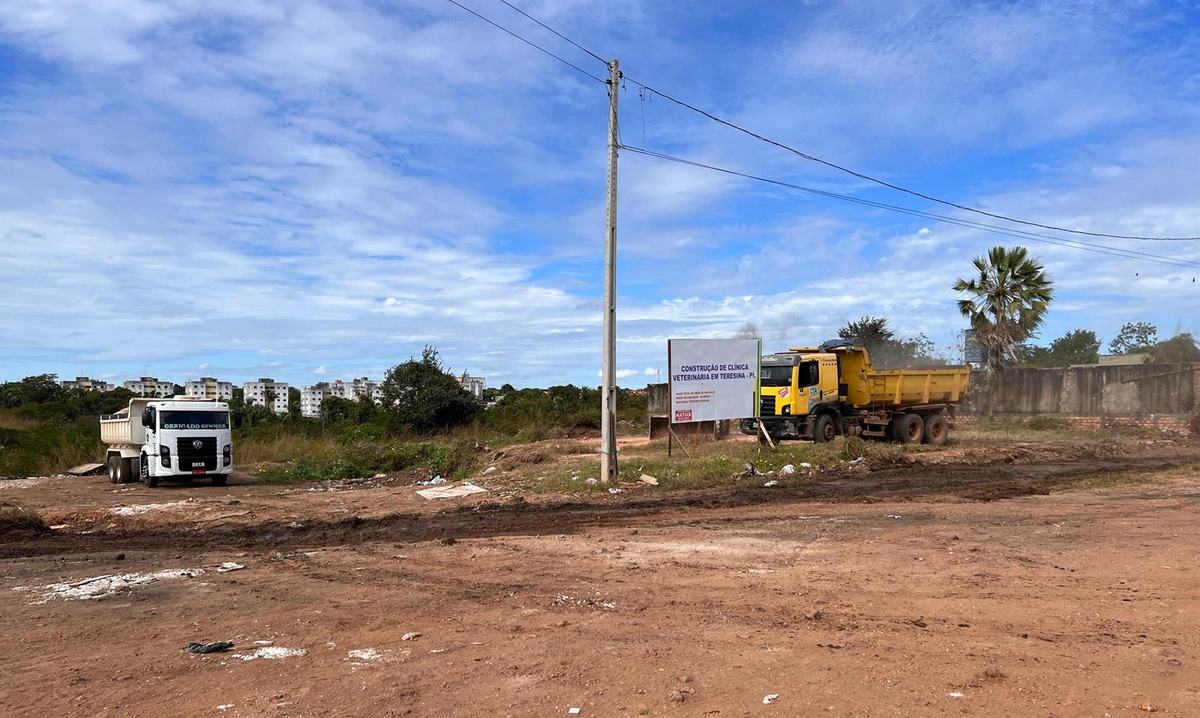 O primeiro abrigo público para animais de Teresina será construído ao lado da Clínica Veterinária em construção, na Avenida Mestre Dezinho