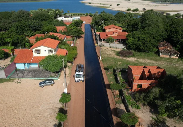 Obras do DER-PI no Litoral do Piauí