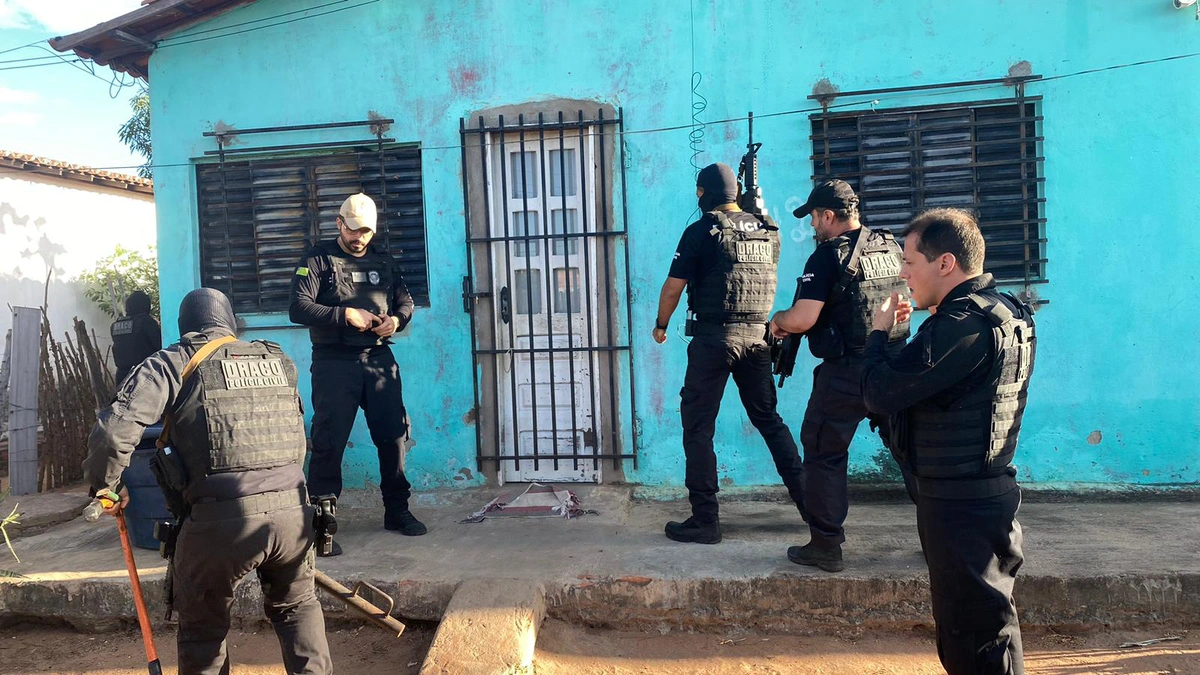 Operação do DRACO deflagrada nesta quarta-feira em Canto do Buriti